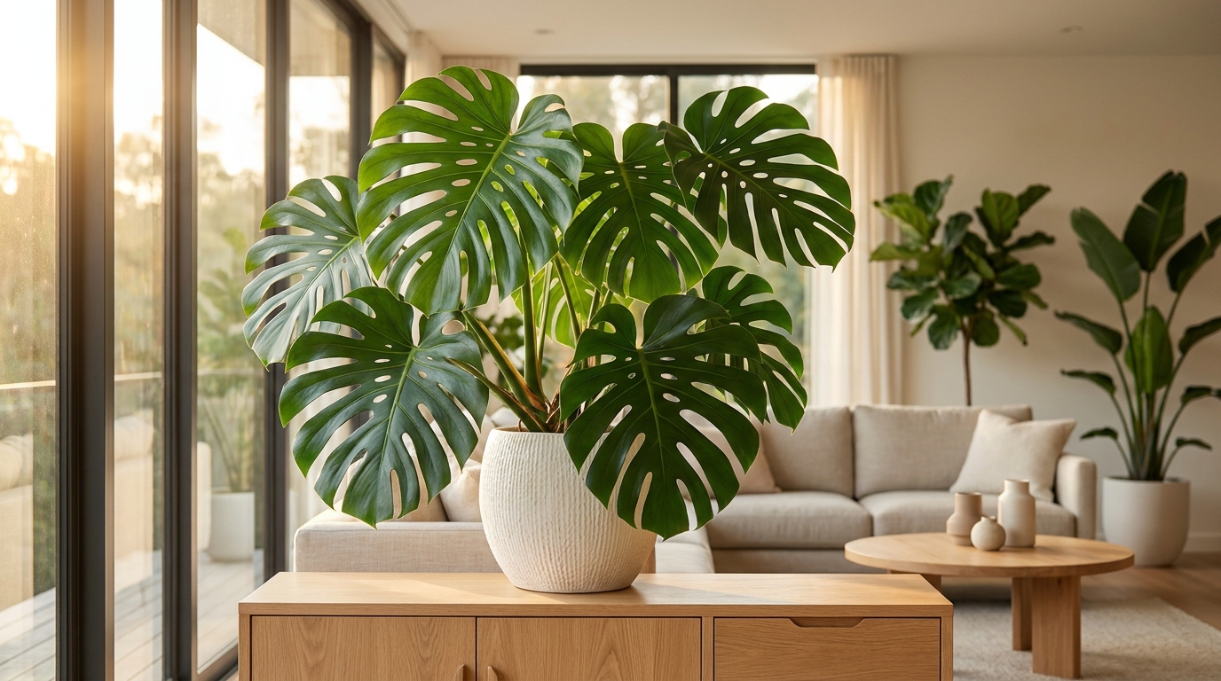 Imagen destacada de Cuidados Básicos de la Monstera Deliciosa: Guía Completa